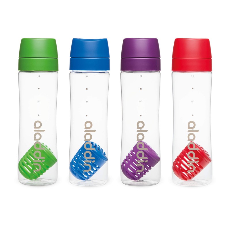 Aladdin Infuse Water Bottle, Green, 0.7 Litre