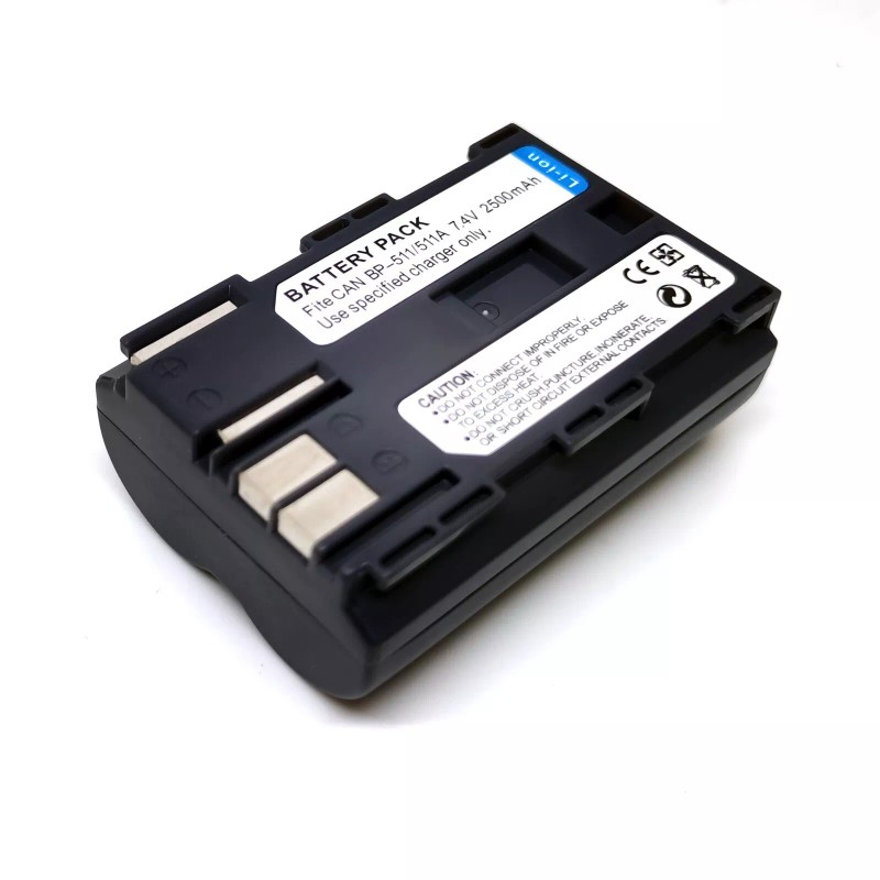 For Canon 2x Battery Pack For Canon BP-508 BP-511 BP-511A
