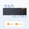 ProtoArc XK01 Tri-Fold Bluetooth Keyboard, Wireless Portable Foldable Keyboard with
