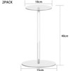 YQWIN 2Pcs Hat Holder Hat Stand Acrylic Hat Holder Acrylic