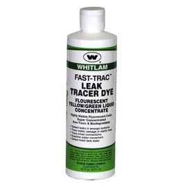 Fast-Trac F​AST-T​rac ​LTDG16 Liquid Leak Tracing Dye​, Yellow Green, 16 Ounce Bottle, Treats Up to 12,500 Gallons.