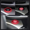 LECART Red Start Button Cover Sticker Fit for Ford Explorer