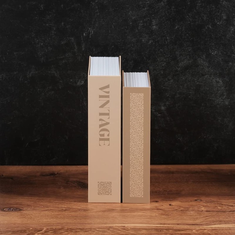 Limitless Hidden Book Safe Metal Lock Box with 3-Digit Combination