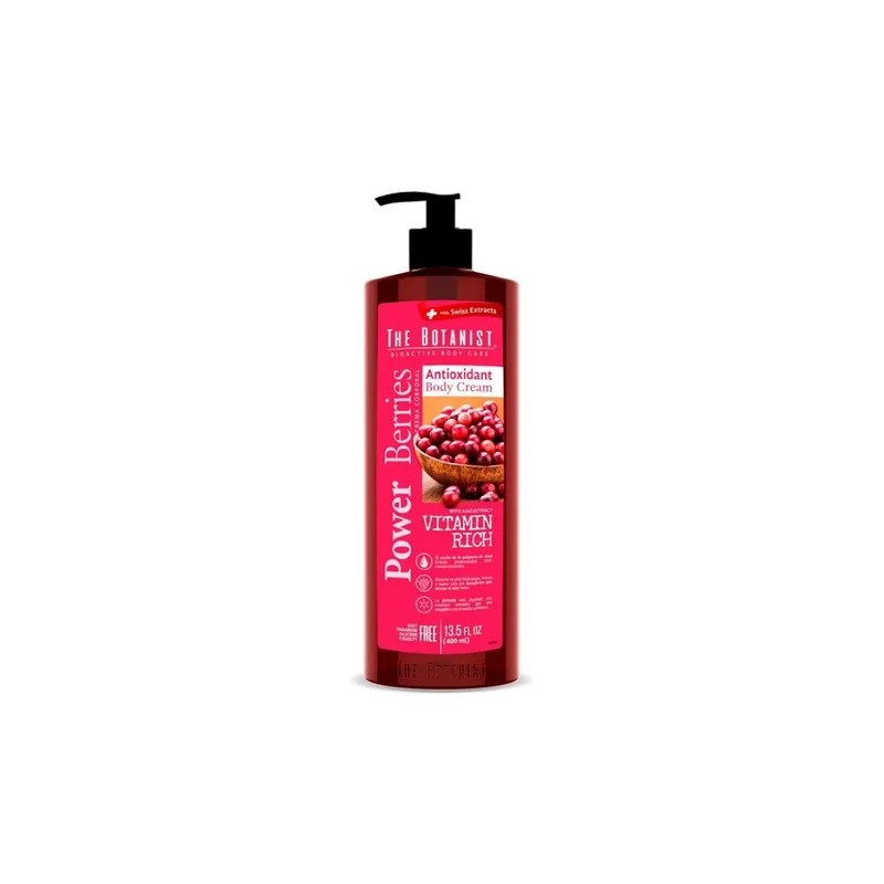 Crema Corporal The Botanist Power Berries 400ml