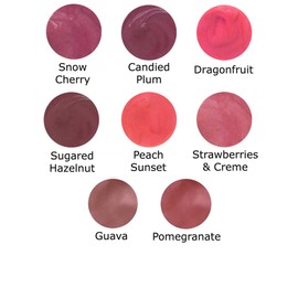 Lauren Brooke Cosmetiques Natural Color Fusion Lip Glaze, Lip Color (Peach Sunset)