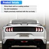 LitMiRaCle Rear Decklid Panel Trim Compatible with Ford Mustang 2015-2022,