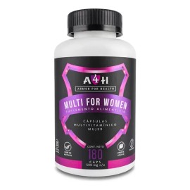 Multi F Women Vitaminas 180 Cáps Mujer A4h Colageno Biotina