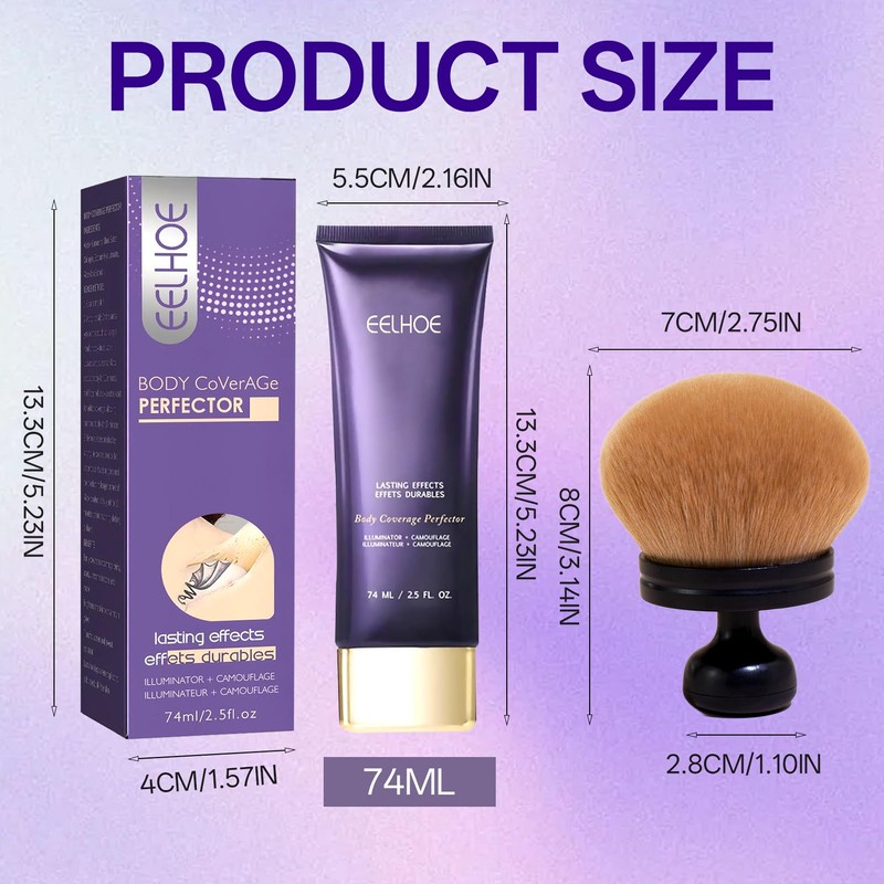 Tattoo Cover Cream, Body Coverage Perfector, Cover Cream for Spider