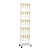 YAGEANNL Champagne Wall,Champagne Wall Holder for Party,5 Tier Metal Champagne