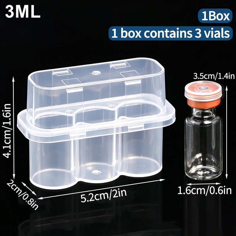 OrganiMax Refrigerator Storage Box – Peptide Vial Freezer Tube Container,