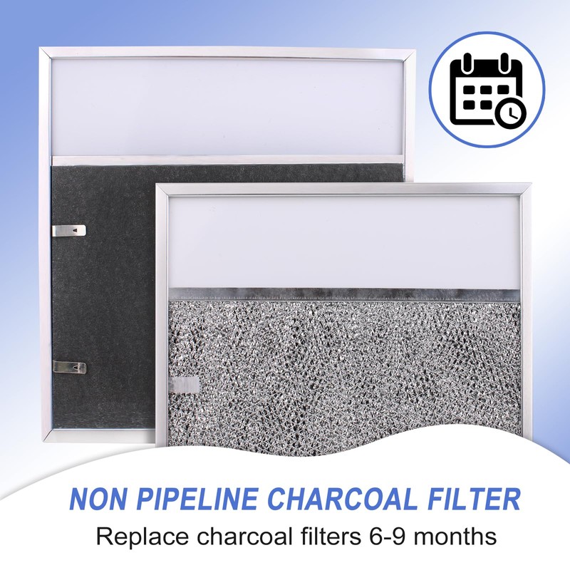 Range hood Filter Aluminum Filter with Light Lens 11-1/2 X