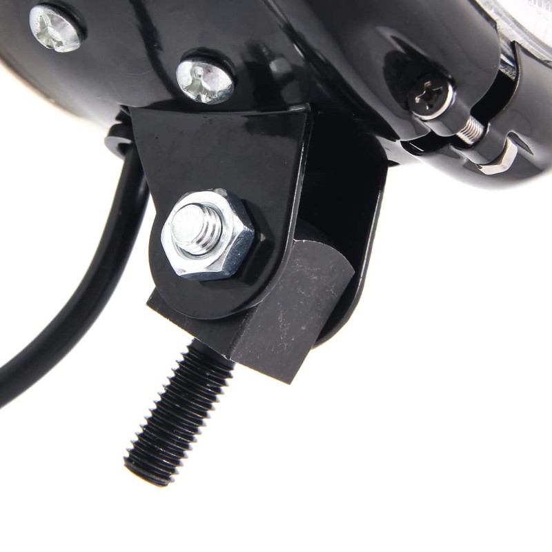 UTVIUNCT Lengthened Bolt 5.75 Inch Headlight Housing Universal Motorcycle 5