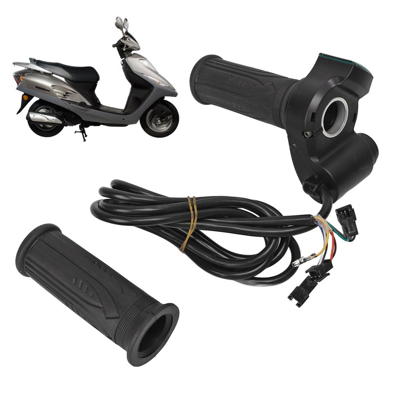 1Pair Handlebar Throttle Twist Grip Twist Throttle Accelerator Handle Grip