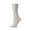 Barefoot Dreams® CozyChic® Heathered Socks, Stone-White, Small/Medium