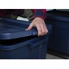 Rubbermaid Roughneck️ Storage Totes 14 Gal, Durable Stackable Storage Containers,