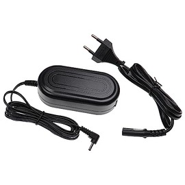 vhbw Power Supply Compatible with Canon PowerShot S3 is, S5 is, S1 is, SX1, S2 is, S30, S40, S45, S60, S70, S80 Camera, Digital Camera, DSLR Power Cord, 2 m