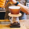 Coffee Pot Filter reusable glass Coffee Dripper Funnel Kettle Brewer