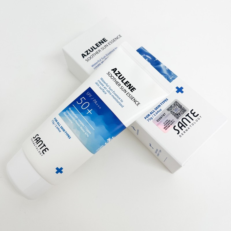 Sante Azulene Soother Sun Cream Subuzi Sun Essence 75ml /