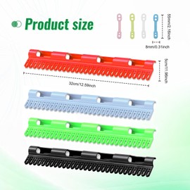 yeemeen Pack of 4 sock dryers, sock holder, clothes airer, windproof sock hanger for socks, sock hangers, plastic sock clips, sock stand, clothes hanger for socks