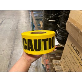 Worckforc 3"x1000' Roll 2.4-Mil "Caution Do Not Enter" Barricade Tape, 10 pack