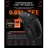 DAREU A980PROMAX Wired 8K/Wireless 4K Gaming Mouse with 0.85' TFT
