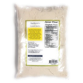 Rani Juwar (Sorghum) Flour, 64oz (4lbs) 1.81kg Bulk ~ All Natural, Salt-Free | Vegan | No Colors | Gluten Friendly | NON-GMO | Indian Origin