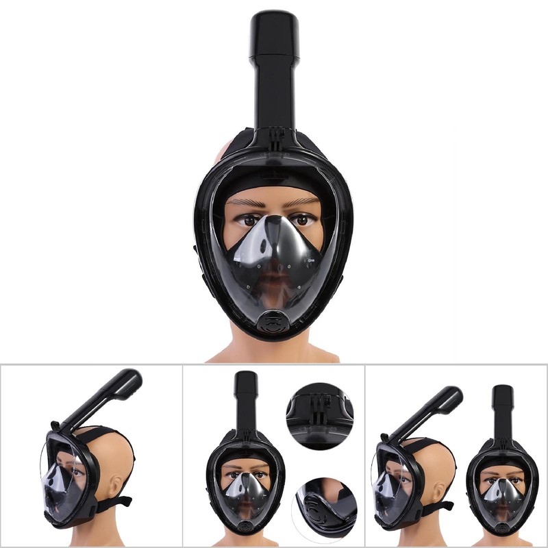 Snorkel Scuba Diving Full Face Mask Anit Fog Swimming Surface