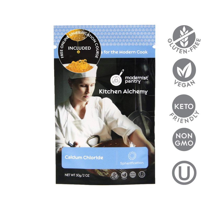Pure Calcium Chloride ⊘ Non-GMO Vegan OU Kosher Certified -