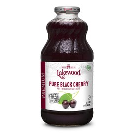 Lakewood Premium Pure Black Cherry, Fresh Pressed, 192 Fl Oz, Pack of 6