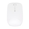 Wireless Mouse 2.4G Dual Mode 1200DPI Sensitive Slim White Laptop