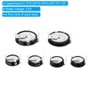 PATIKIL 6 Pcs 5.5V Super Capacitors, 0.1F/0.22F/0.33F/0.47F/1F/1.5F H-Shaped Button Capacitor