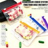 Waterproof Pill Organizer Bag, 7–14 Day Travel Pill Organizer