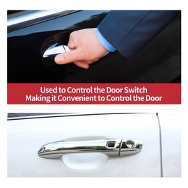 HiSport Front Door Left and Right Handle Induction Button Switch 82651D9710 82661D9710 2PCS Compatible with Kia Sportage 2017-2021 Replaces 82651-D9710 82661-D9710