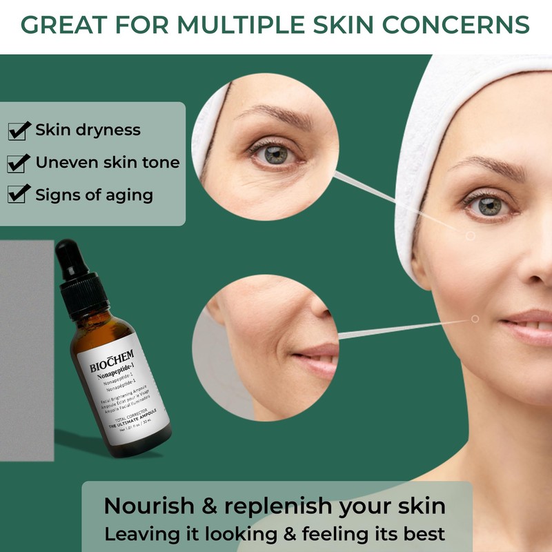 BIOCHEM Nonapeptide-1 Brightening Serum–Dark Spot Corrector & Melanin Inhibitor Ampoule