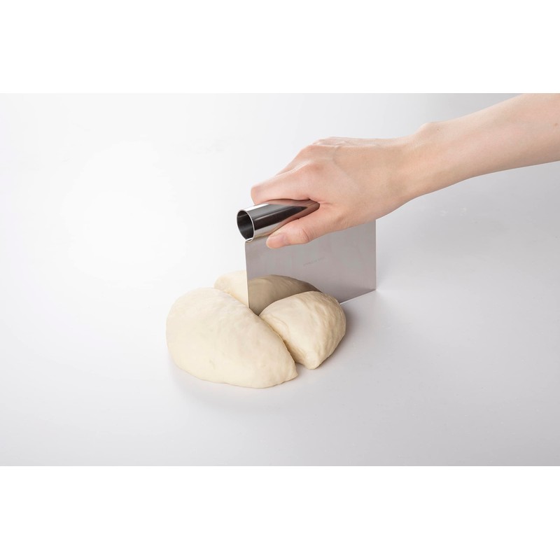 KAI DL7035 Bready SELECT Stainless Steel Scraper, Made in Japan