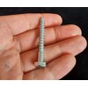 Coach Screws Hex Head Width 10mm Half Thread Zinc Plated