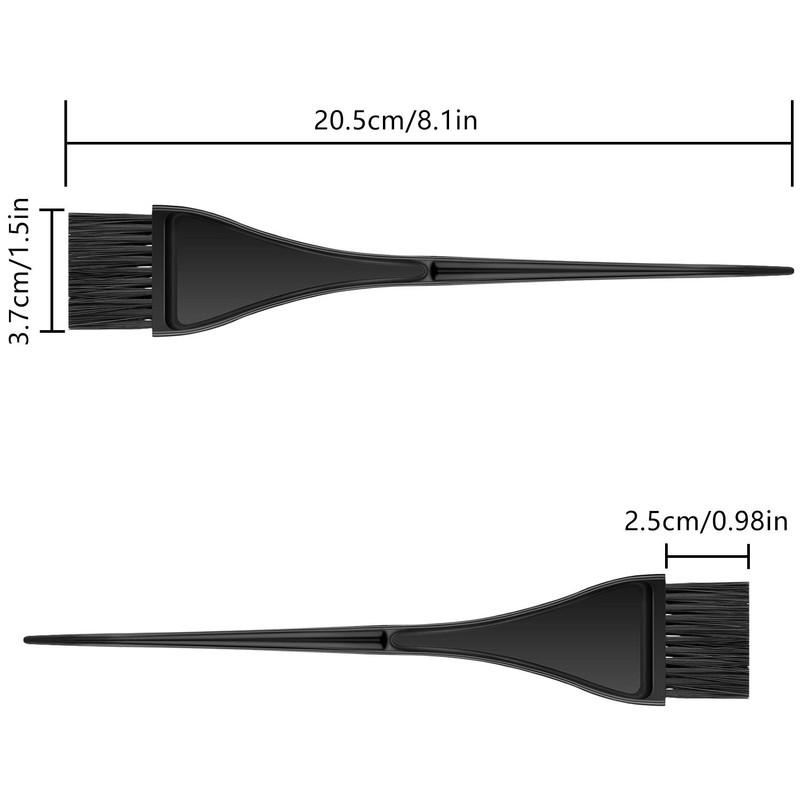 2 Pieces Hair Coloring Brush Hair Dye Tools for DIY