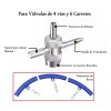 Kit 38 Pz Herramientas Neumáticos Palancas Desmontar Llantas Auto Moto