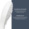 SANTRAS® Hand Held Shower Head with Triple Adjustable Shower Head