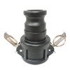 Gloxco Poly Type DA Cam and Groove Hose Fitting, Reducer,