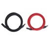 2Pcs Solar Panel Extension Cable 10AWG 6mm² Solar Extension Cable