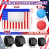 Lunmon 4 Sets Red White Blue Games Swing Shaking Balls