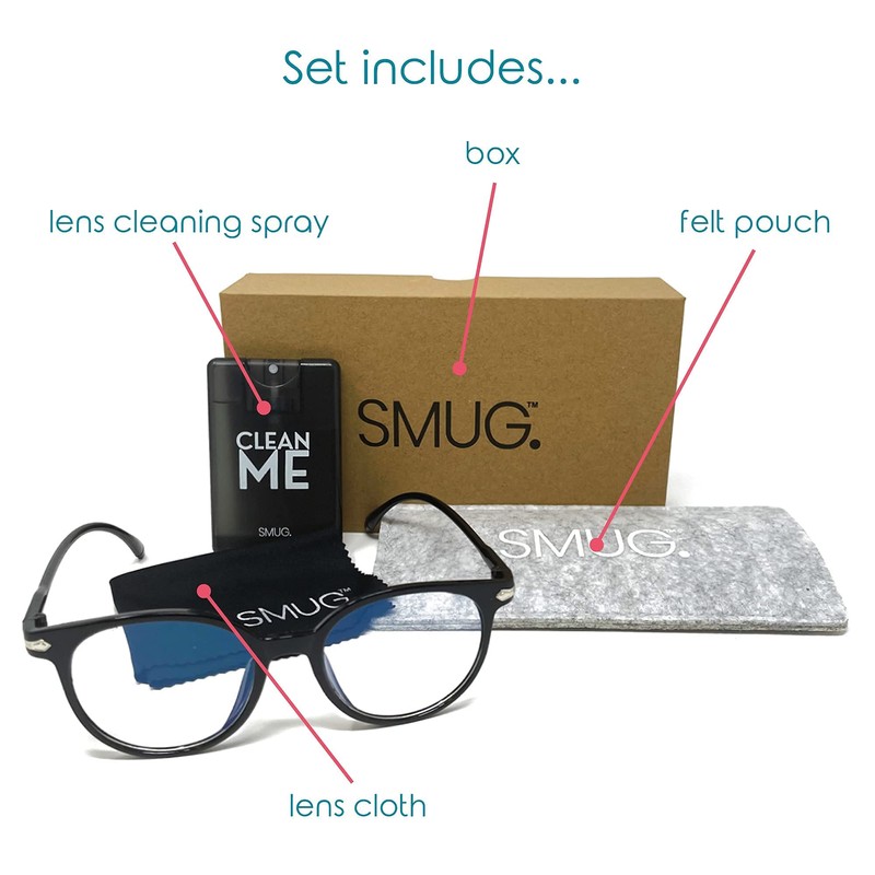 SMUG Blue Light Filter Glasses for Men and Women |