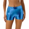 P&R DANCEWEAR LTD Girls Shiny Metallic Shorts - Hot Pants