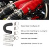 Engine Heater Core Bypass Kit 5/8in 3/4in Hose Fitting Aluminum