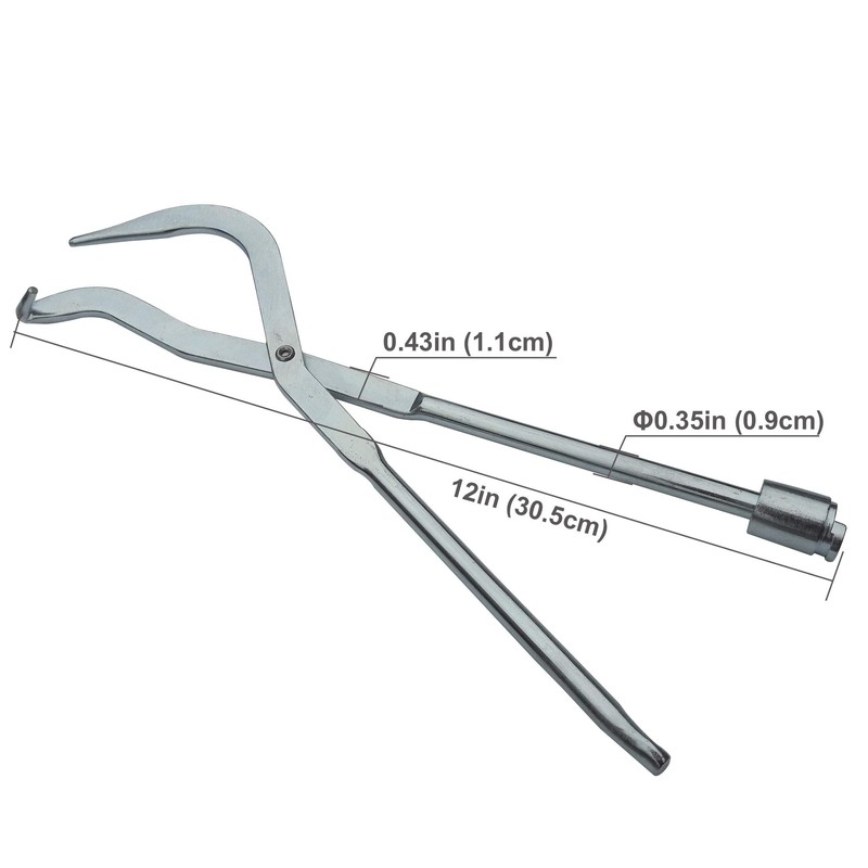 HAUTMEC Brake Spring Pliers, Drum Brake Tool Kit, Double-Ended Carbon