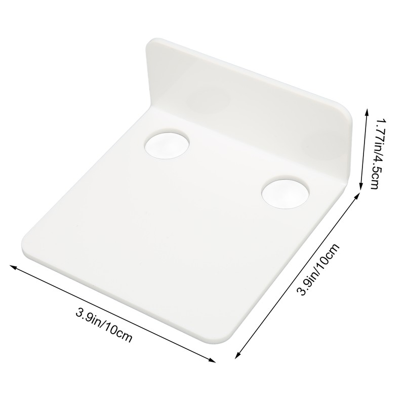 3 PCS Small Security Cameras Wall Shelf with 6 Cable