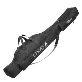 Lixada Rod Case, 51.2 inches (130 cm), Rod Case, Fishing Tackle Storage Bag, Fishing Rod Cover, Rod Bag, Fishing Rod