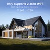 ANRAN 2K Solar Camera Outdoor,100% Wireless Home Security Camera,Support 2.4G