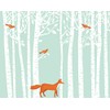 Wall Rogues WR50602 Woodland Wall Mural, Green